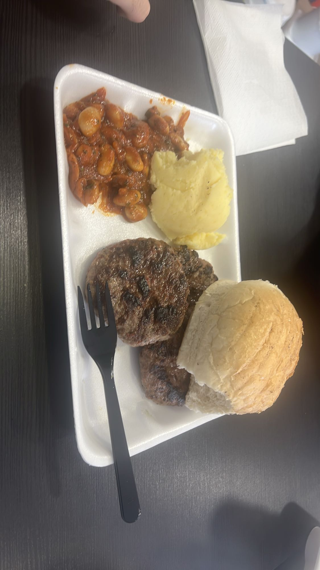 Grilled Patties with Sides