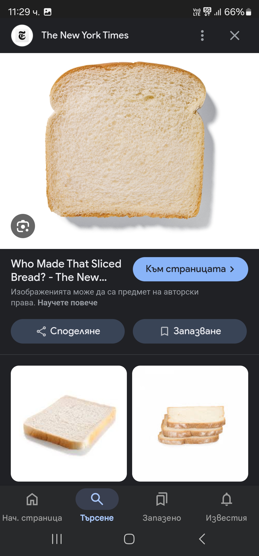 White Bread Slice
