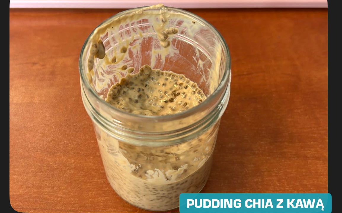 Pudding chia z kawą