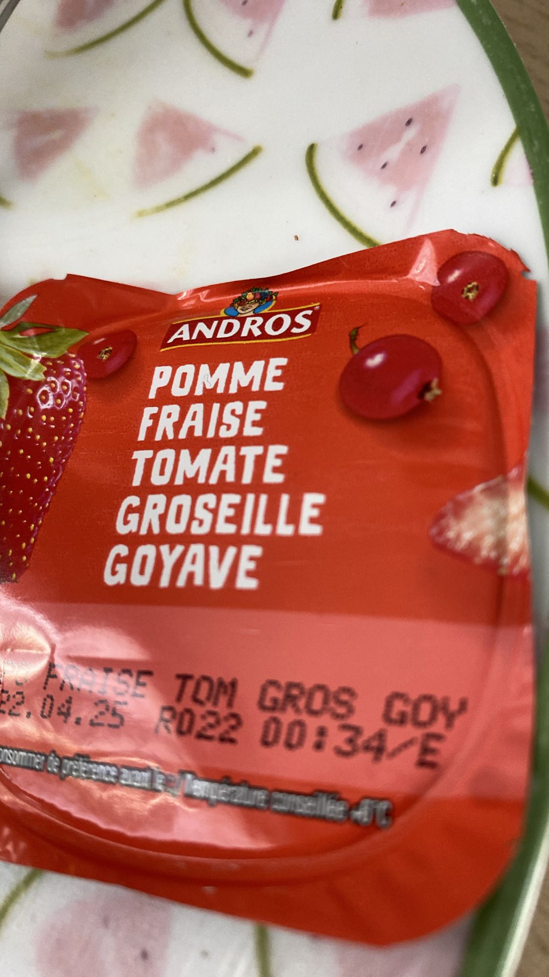 Compote fruits variés