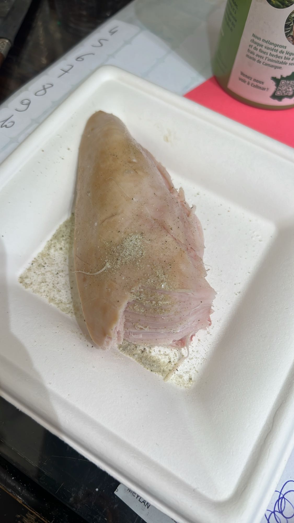 Blanc de poulet vapeur