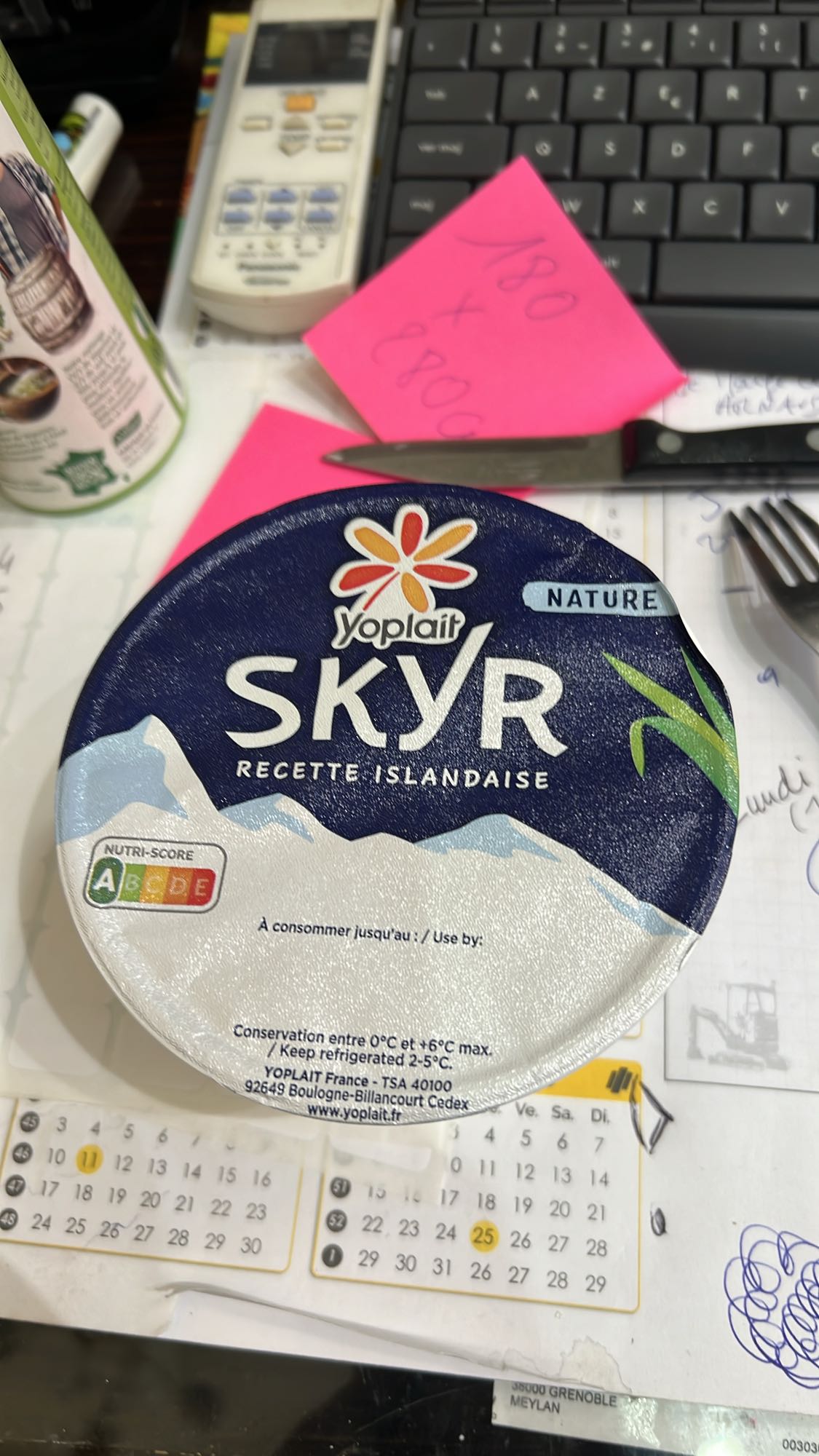 Skyr nature Yoplait