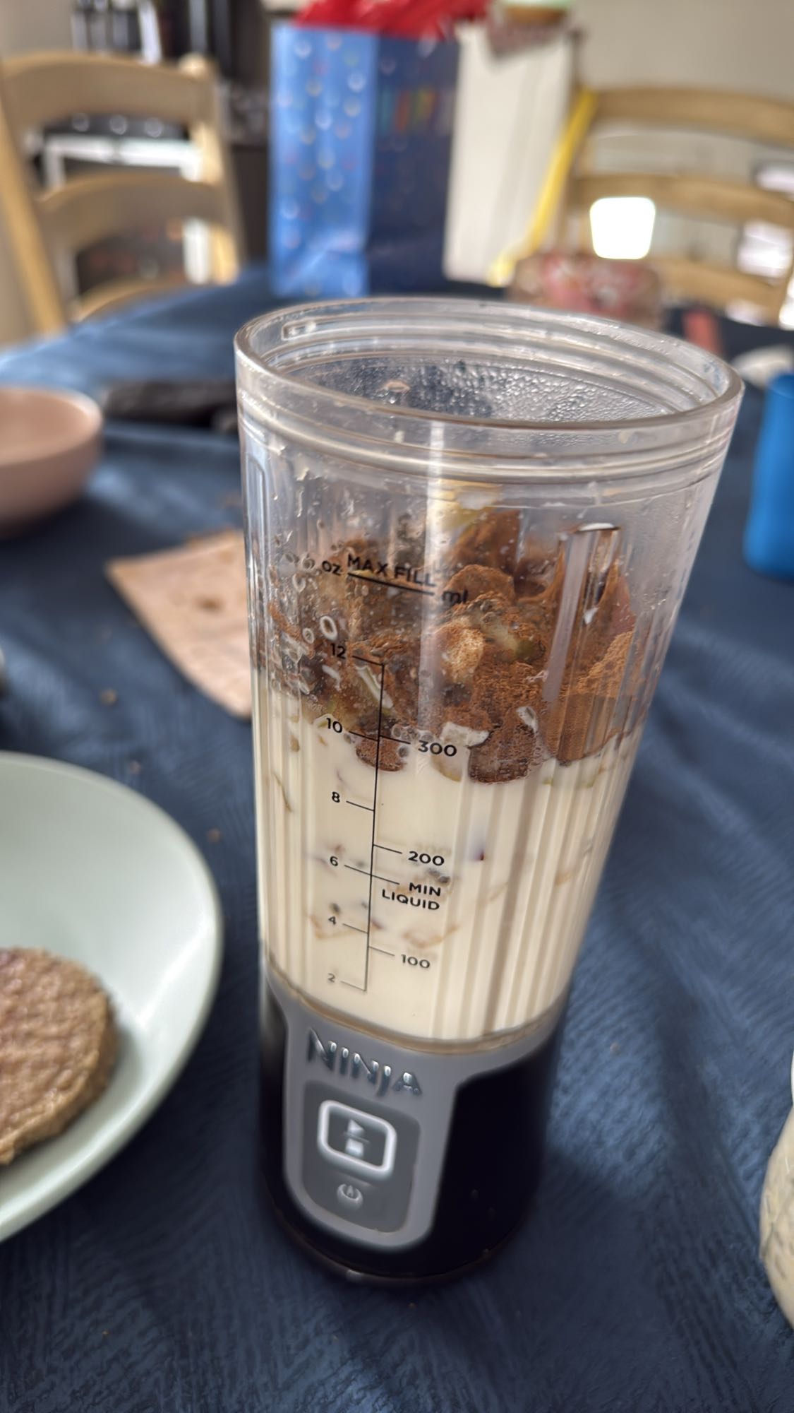 Smoothie protéiné cacao