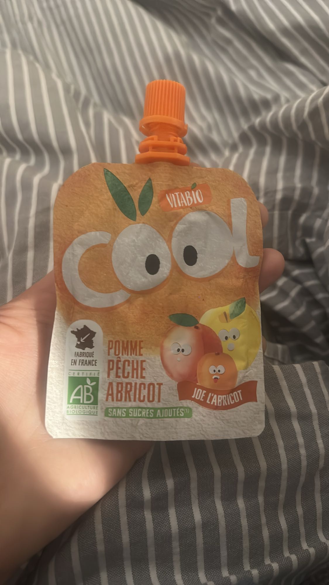 Compote pomme pêche abricot