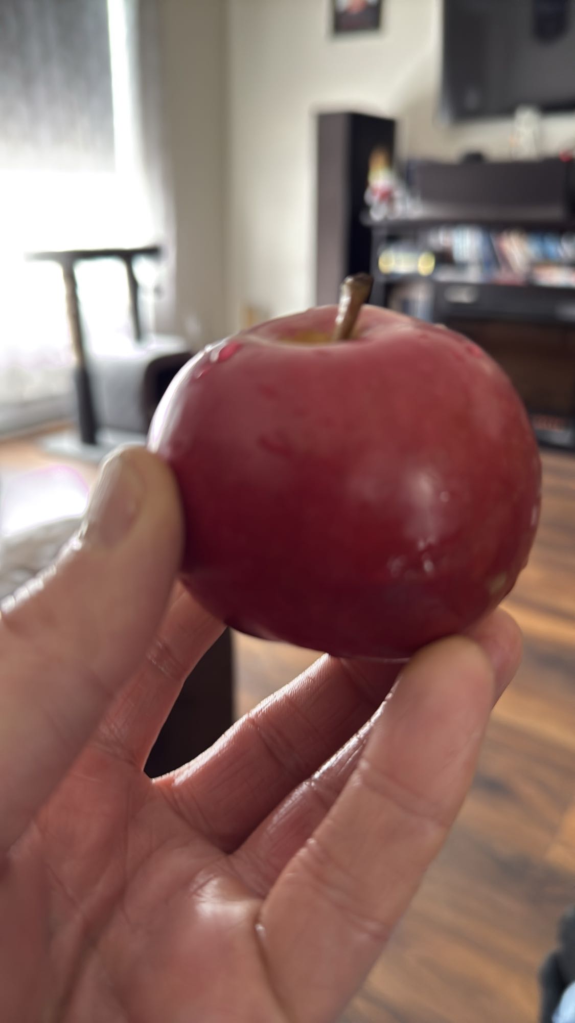 Pomme rouge fraîche