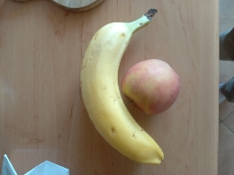 Banana and Apple Snack