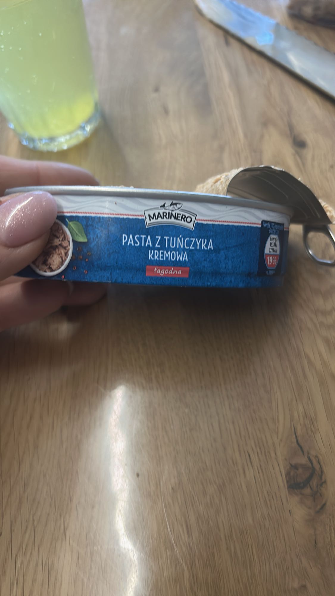 Pasta z tuńczyka kremowa