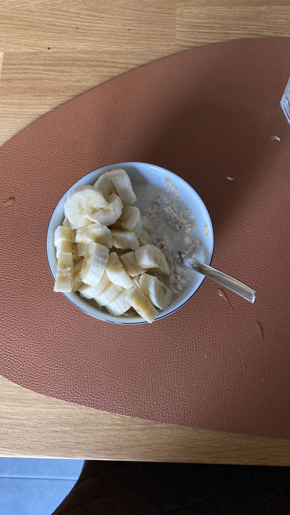 Haferflocken mit Banane