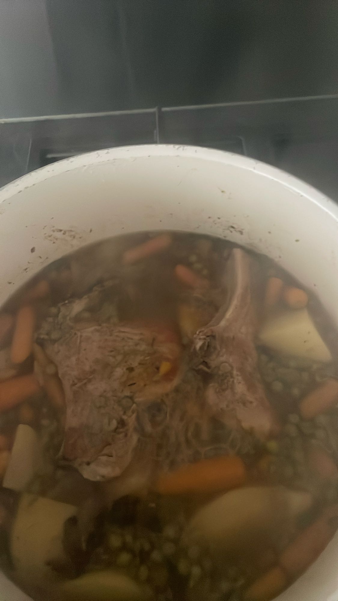 Ragoût de légumes et agneau