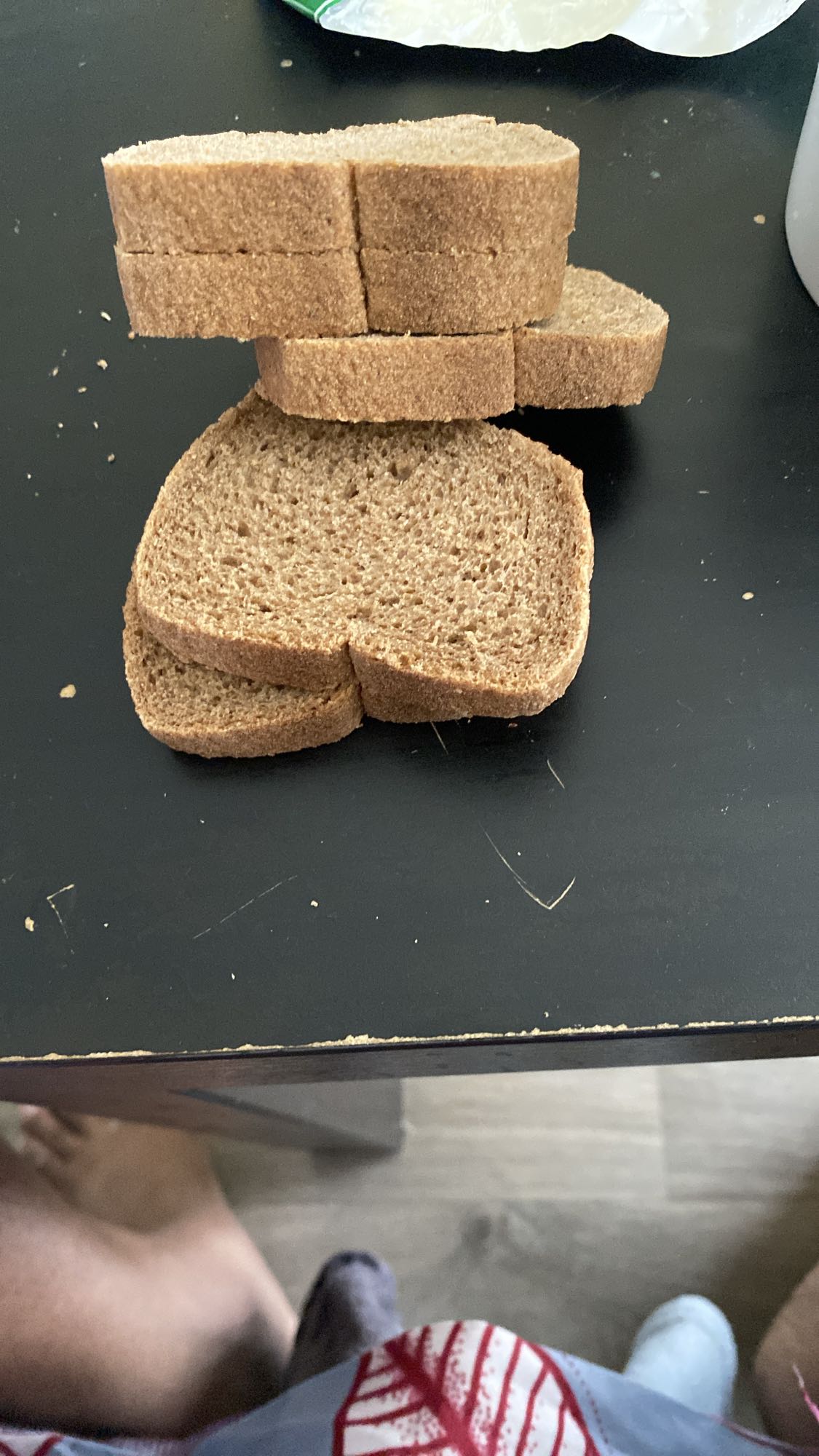 Tranches de pain complet