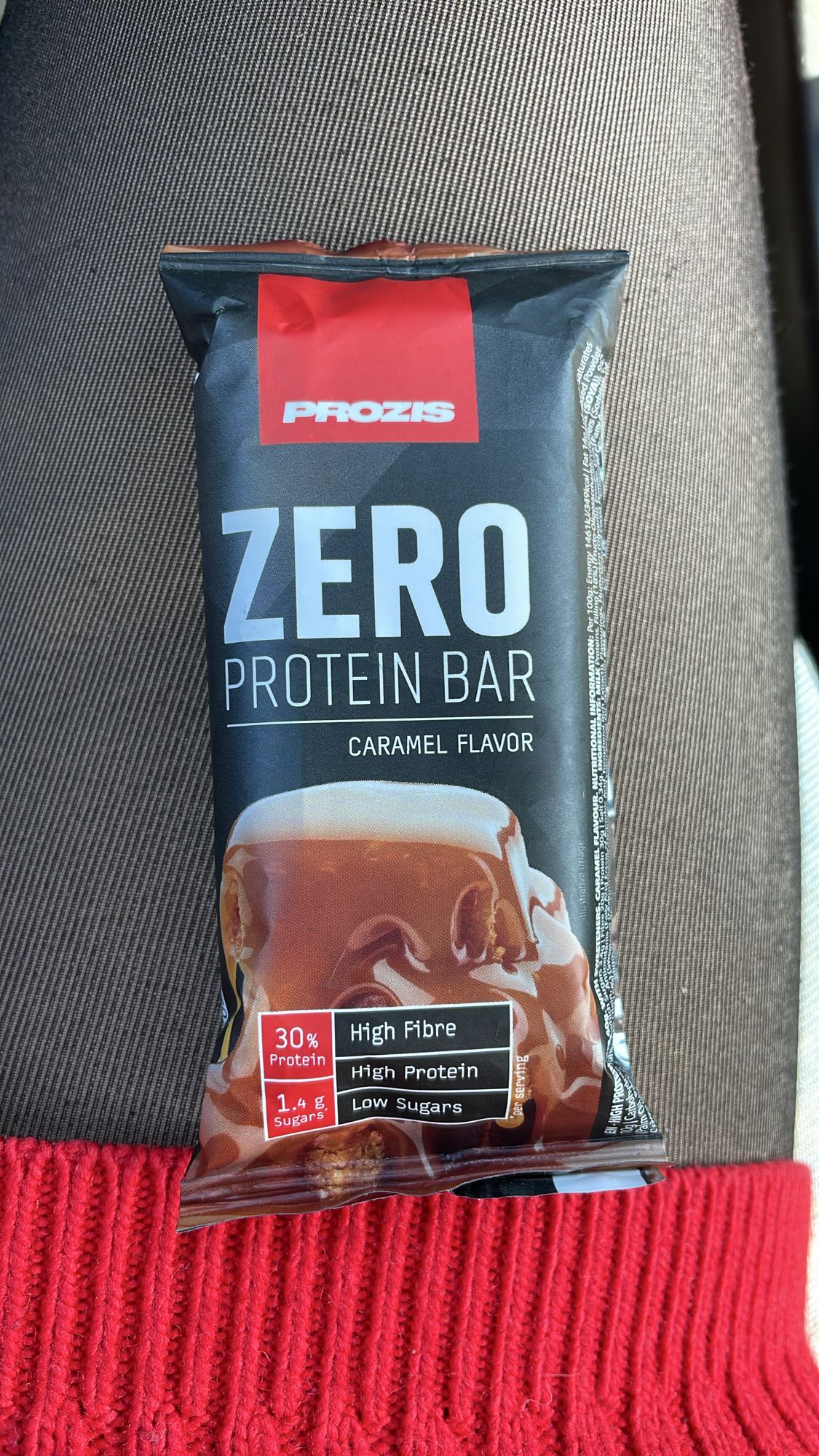 Barre protéinée caramel