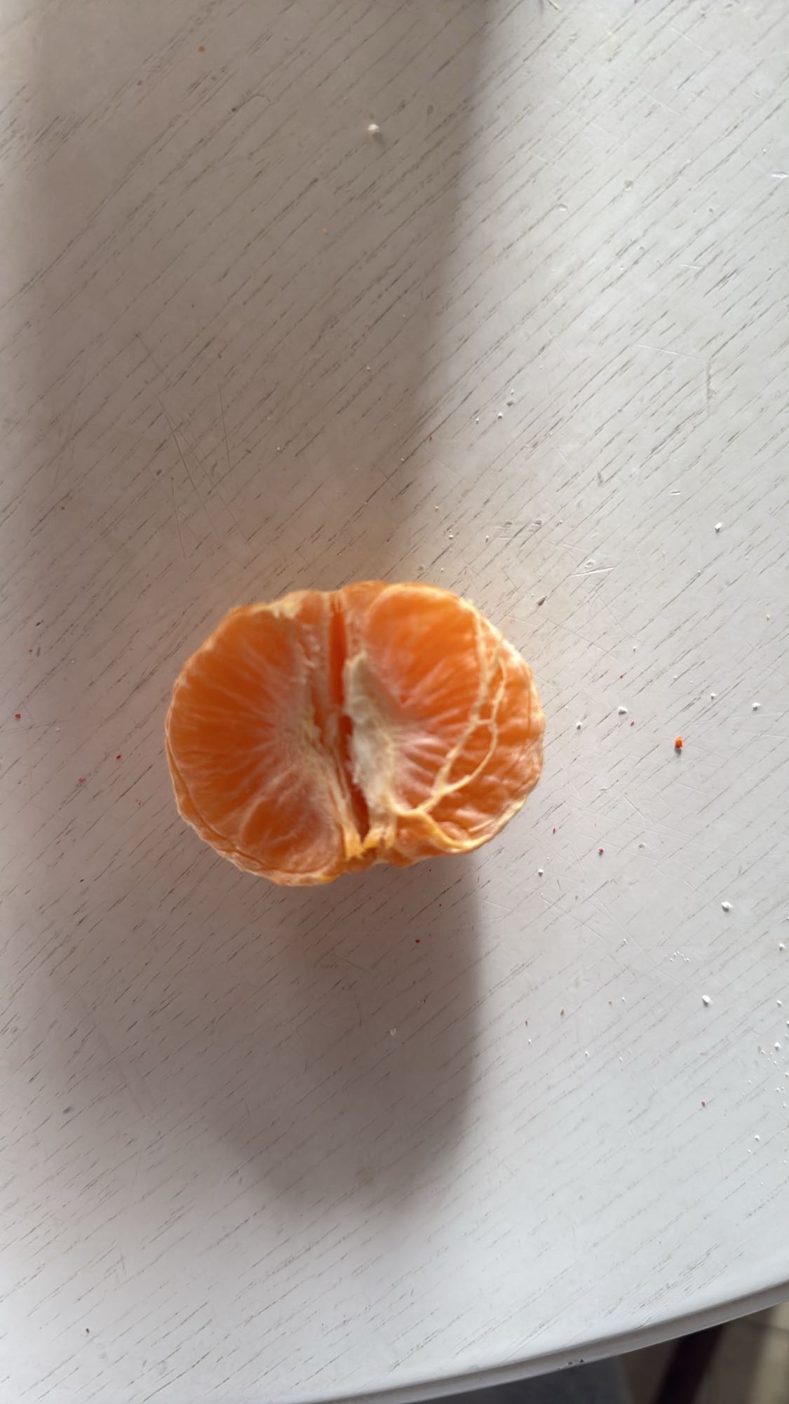 половинка мандарина