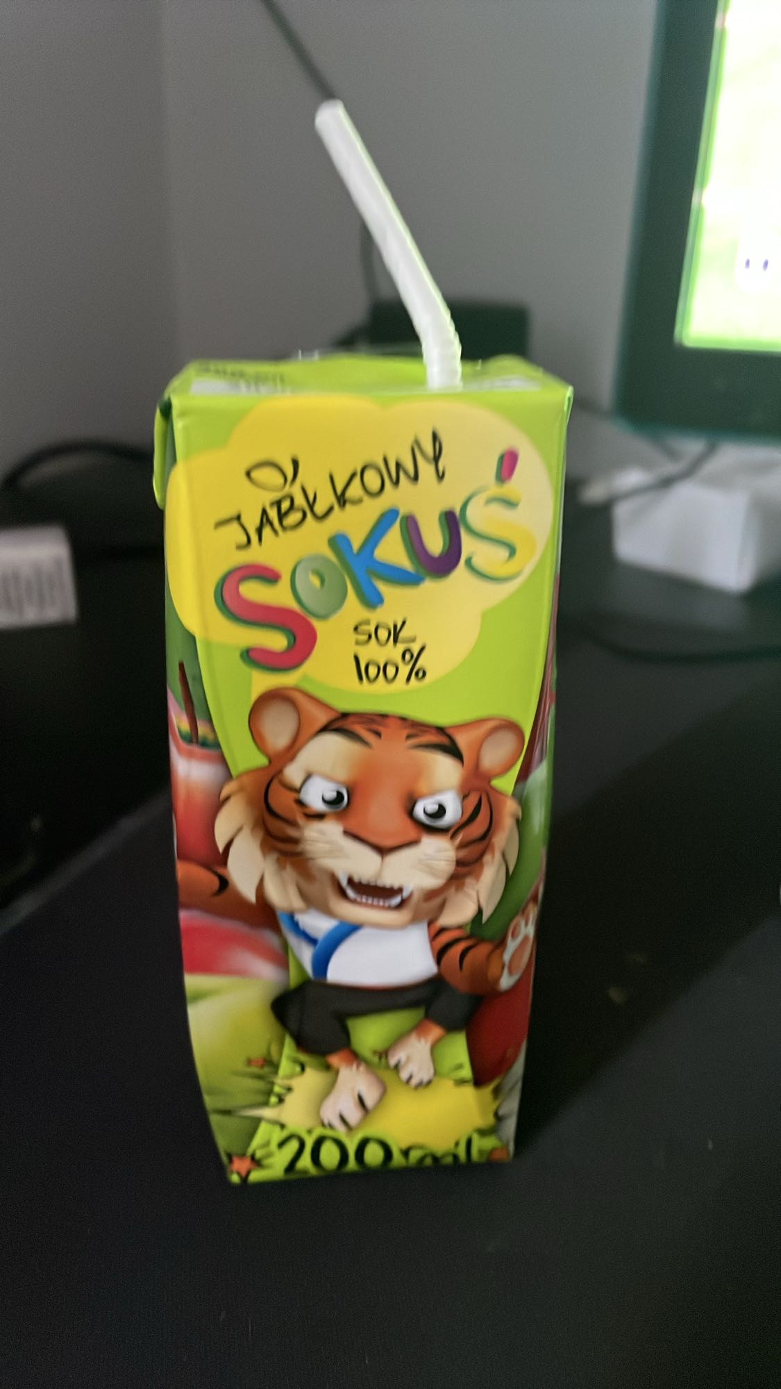 Sok jabłkowy Sokuś