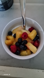 Yaourt aux fruits frais