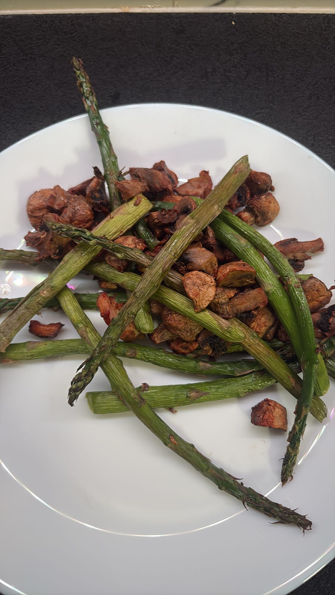 Pieczone warzywa z grzybami