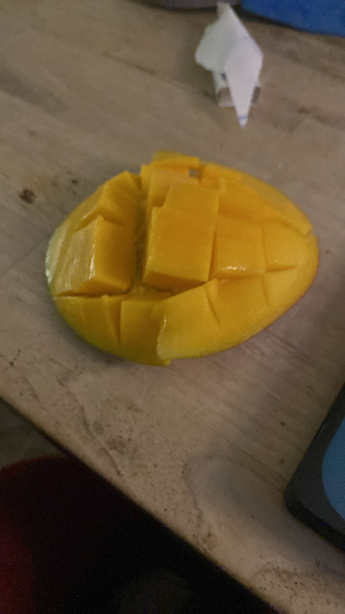 Skivad mango