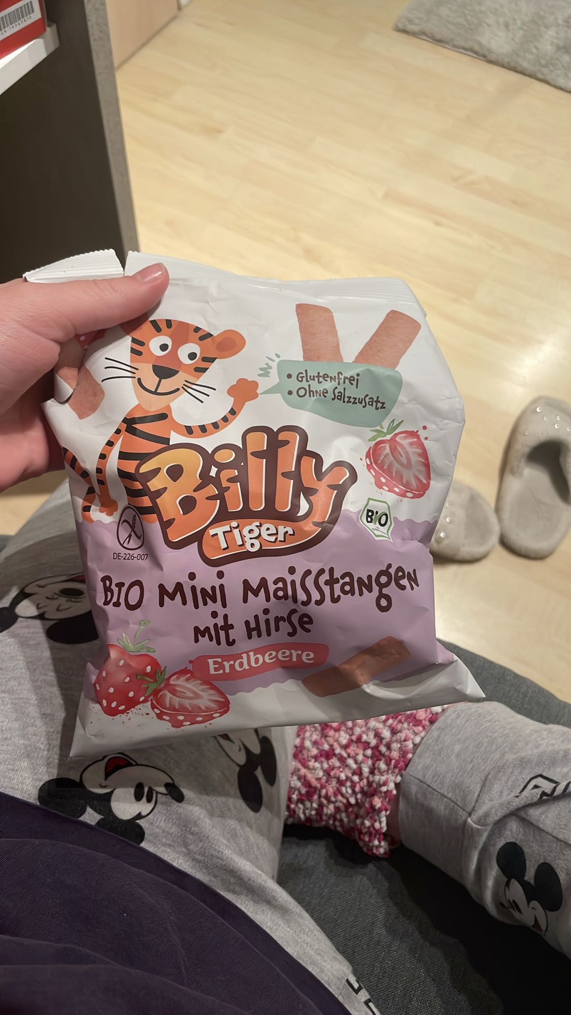 Bio Maisstangen Erdbeere