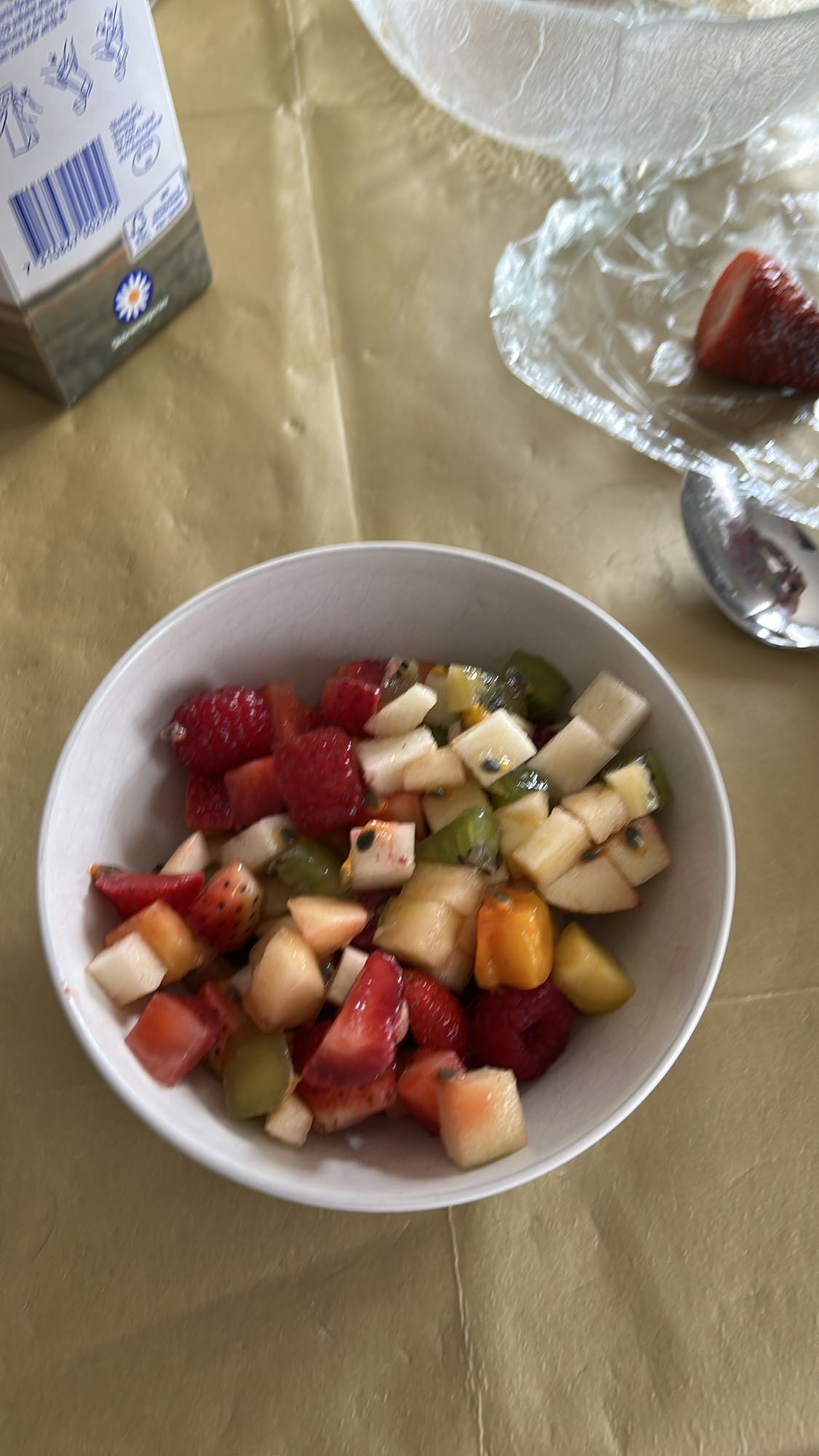 Fruktsallad skål