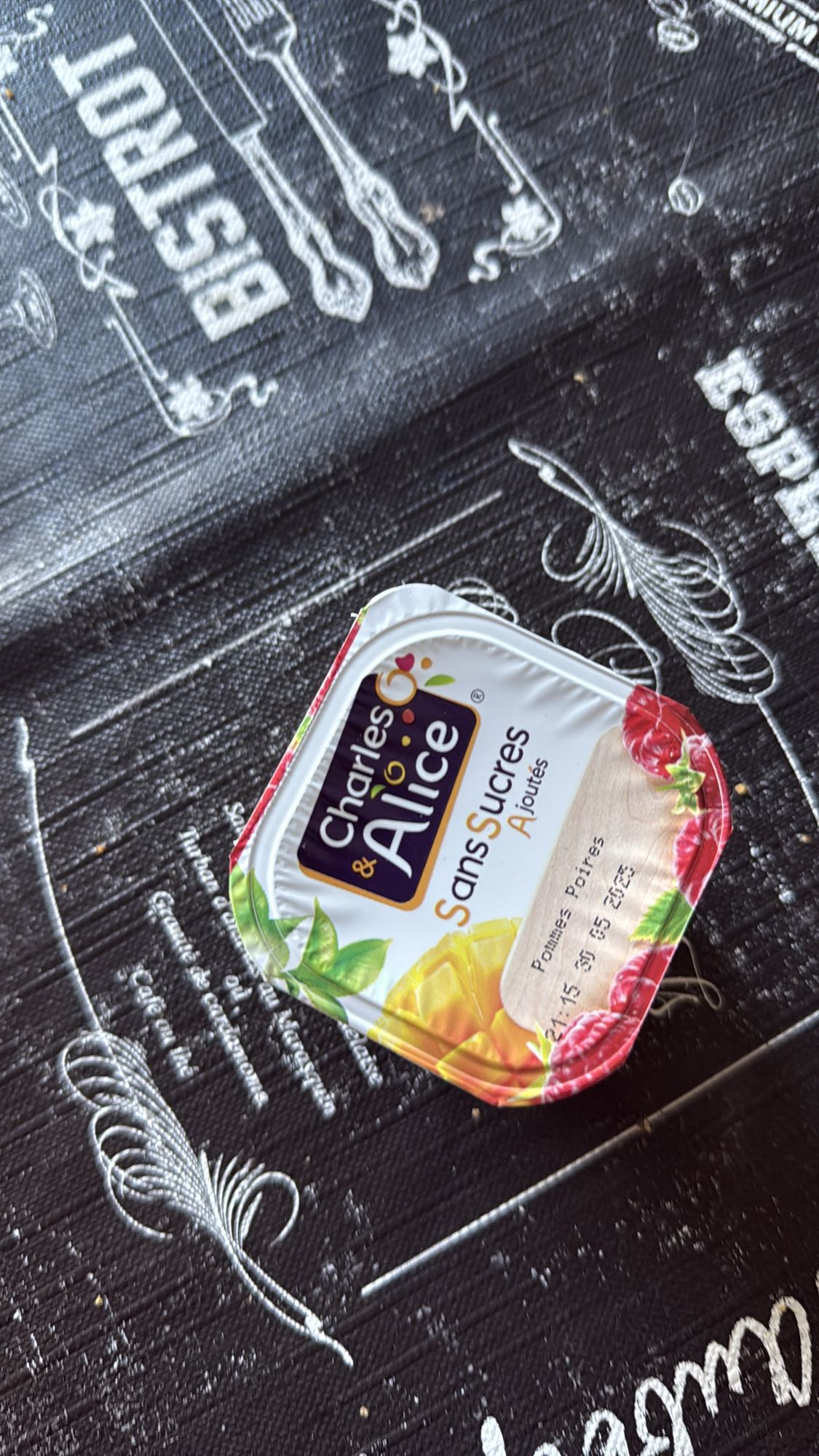 Compote pommes poires