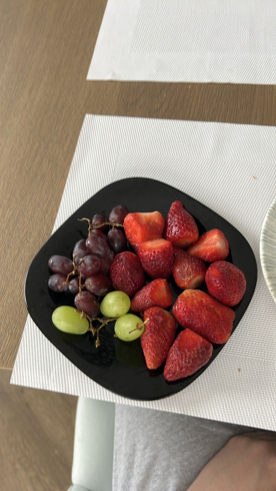 Mixed Berry Grape Plate