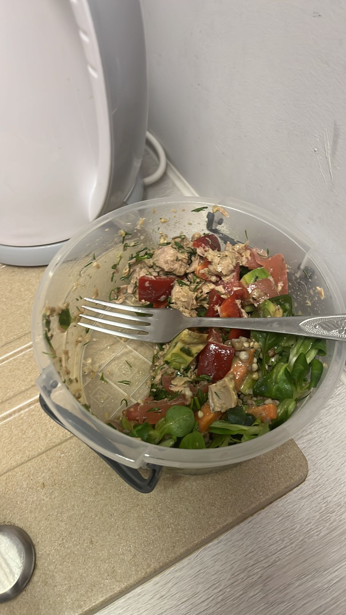 Sałatka z tuńczykiem