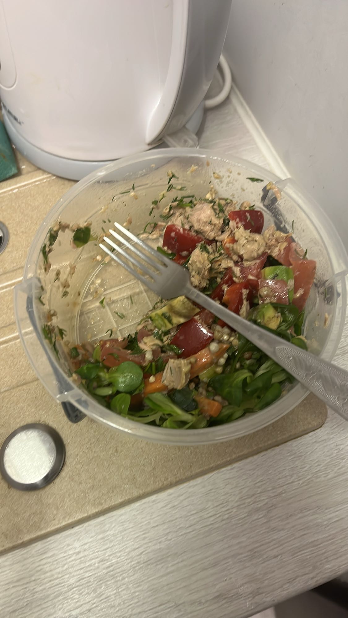 Sałatka z tuńczykiem