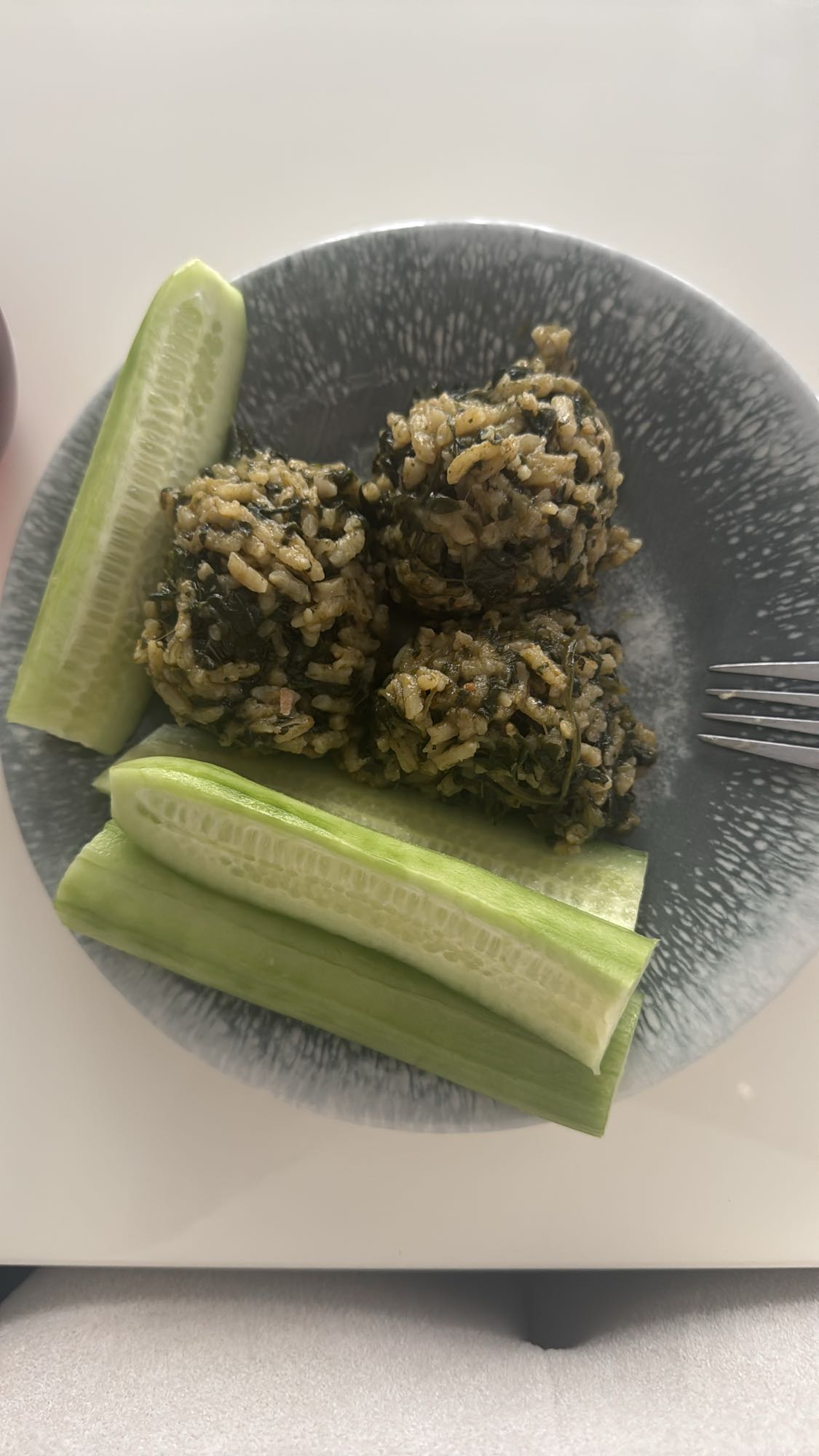Spinach Rice Balls