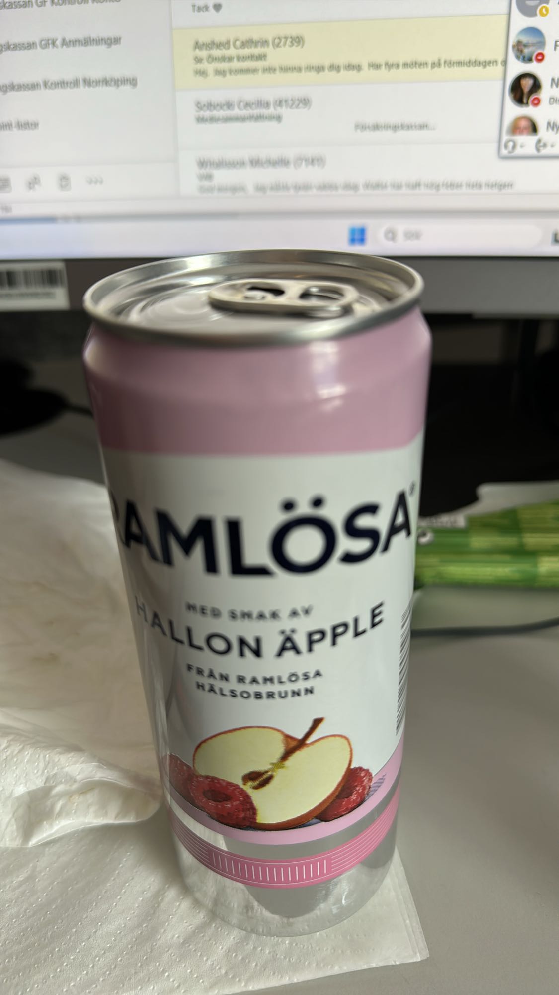 Ramlösa Hallon Äpple