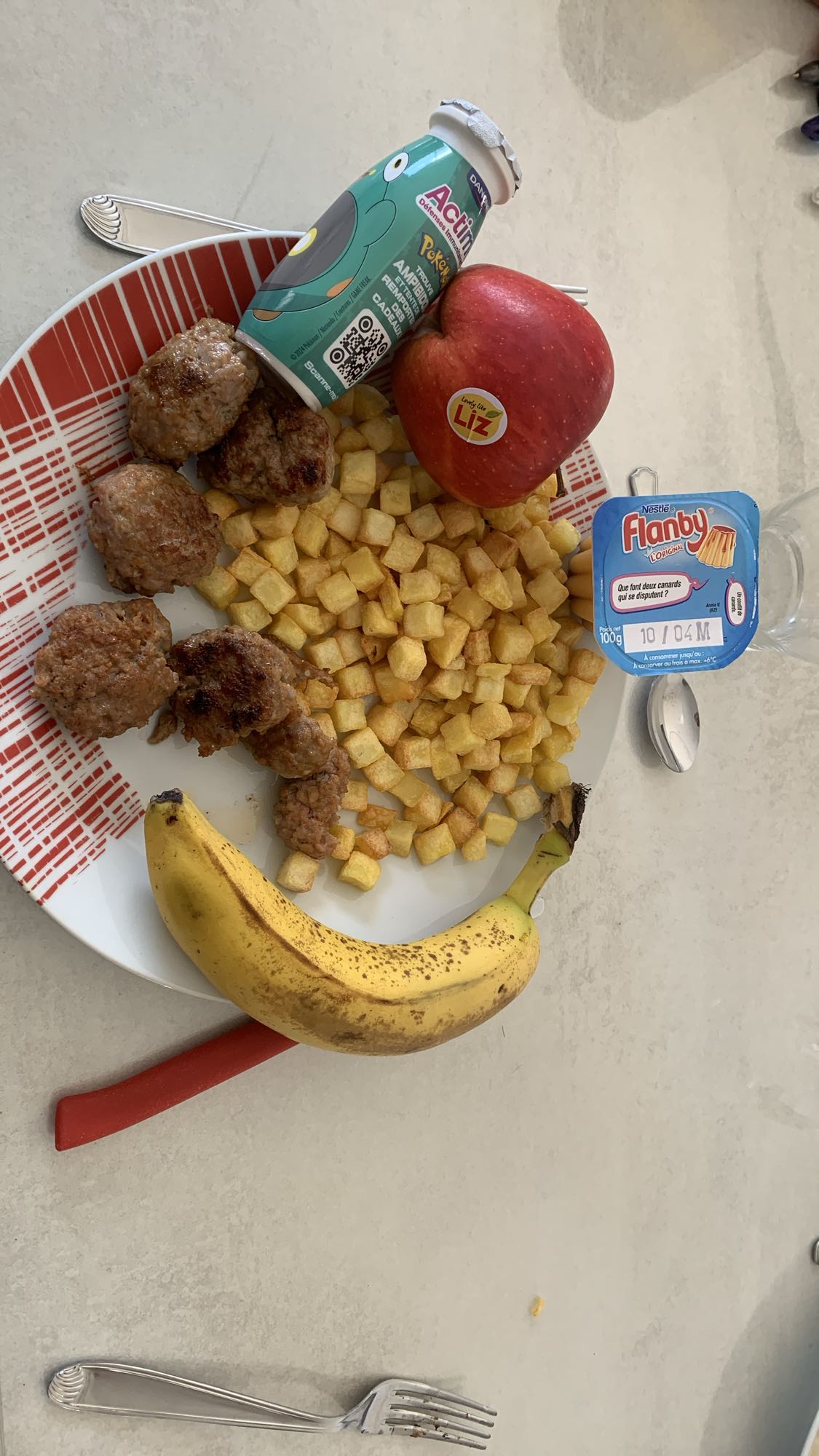 Déjeuner varié maison