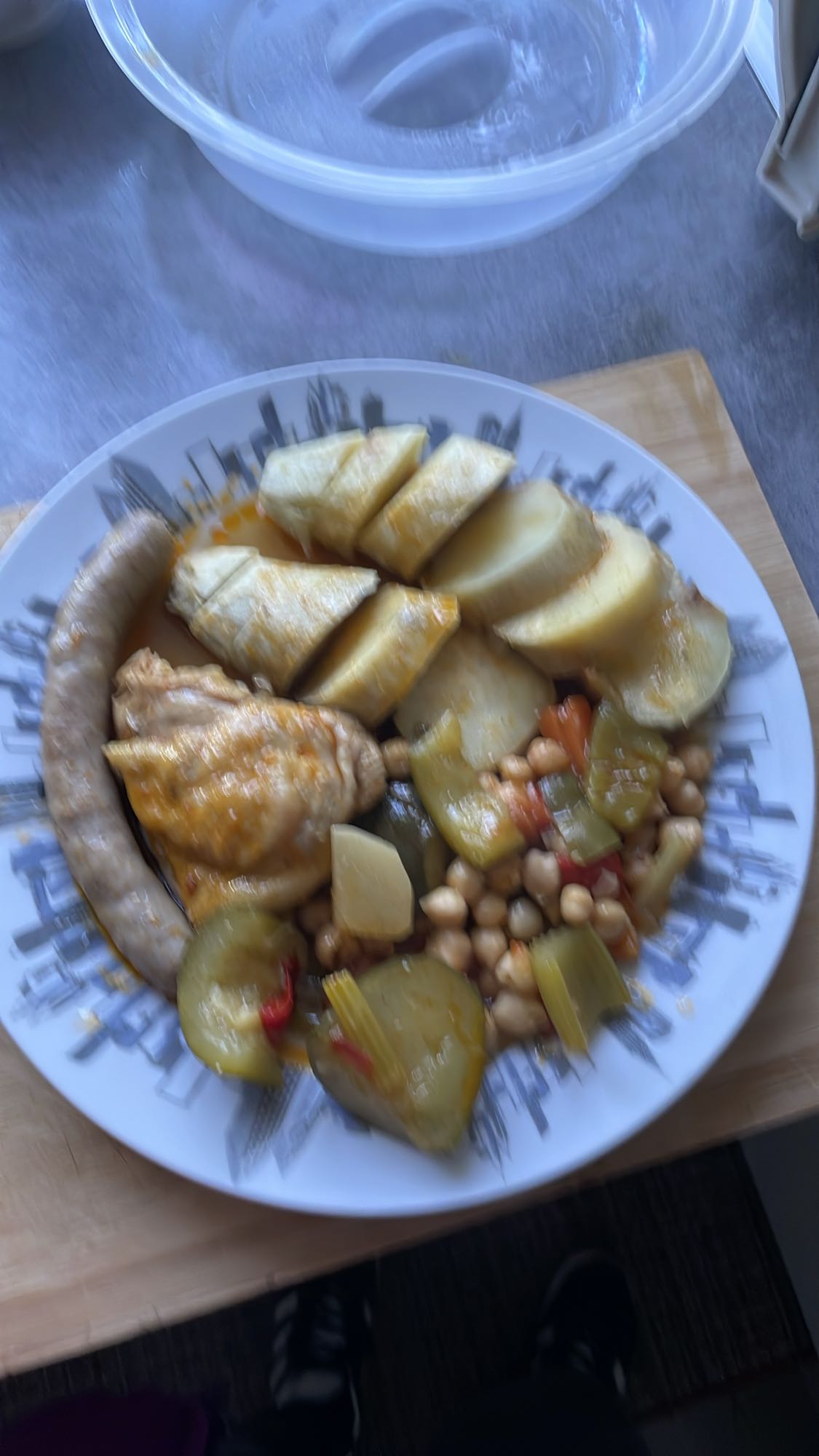 Assiette de couscous