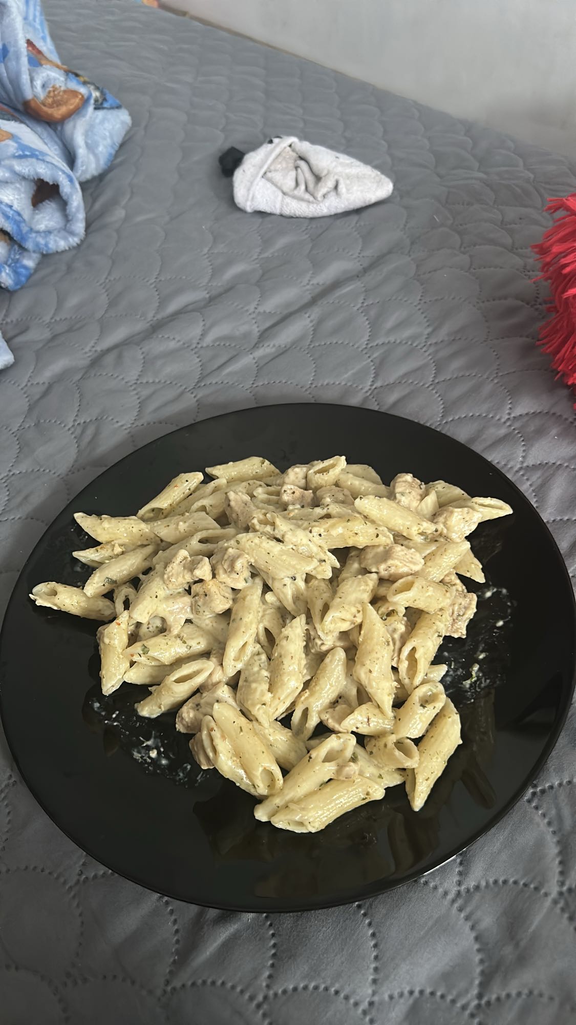 Makaron z kurczakiem