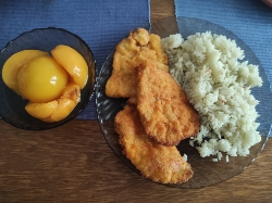 Fried Chicken with Rice