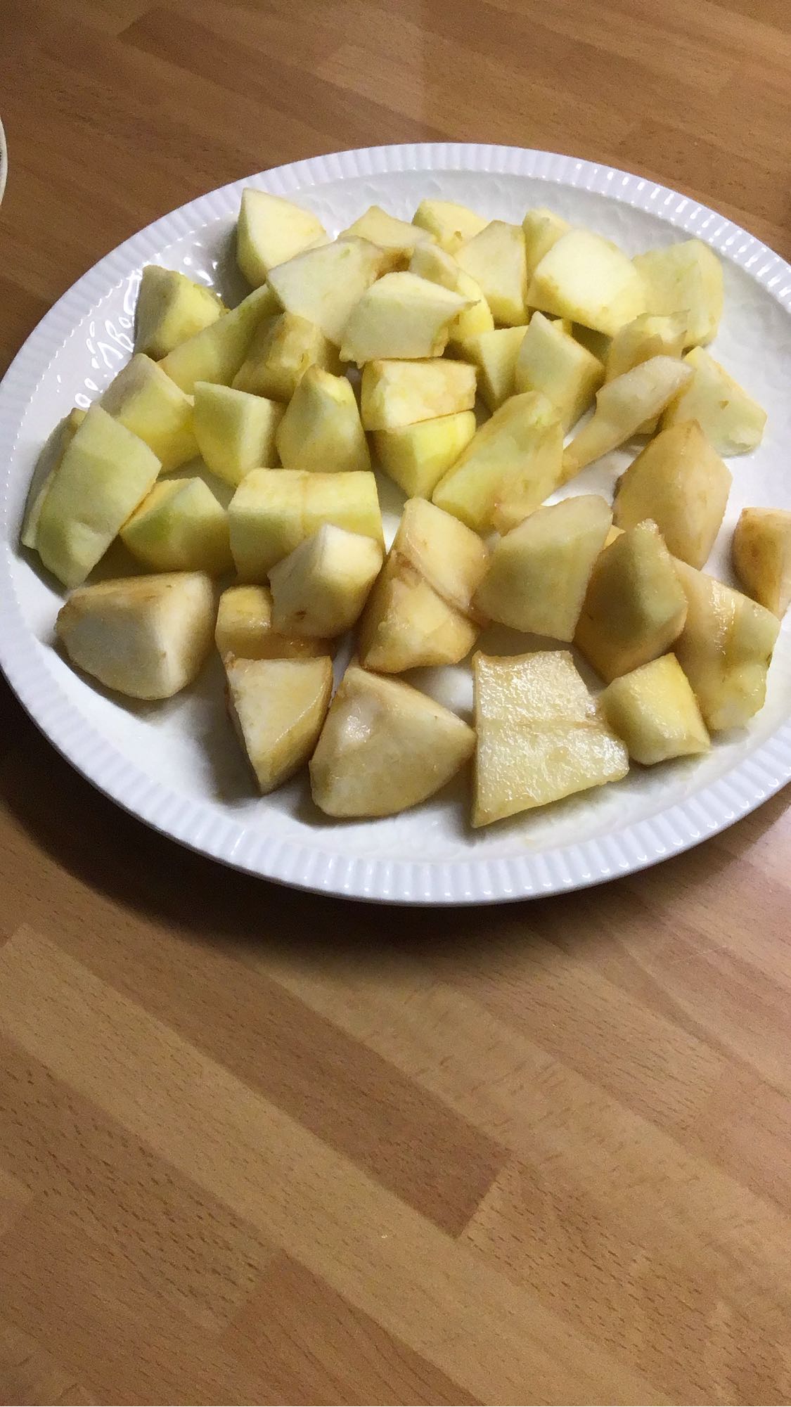 Manzana picada