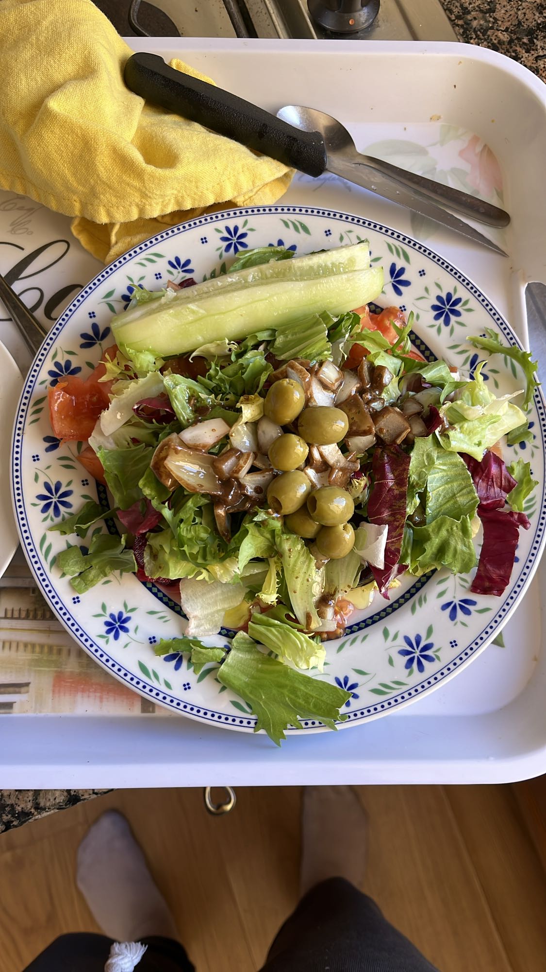 Ensalada mixta fresca