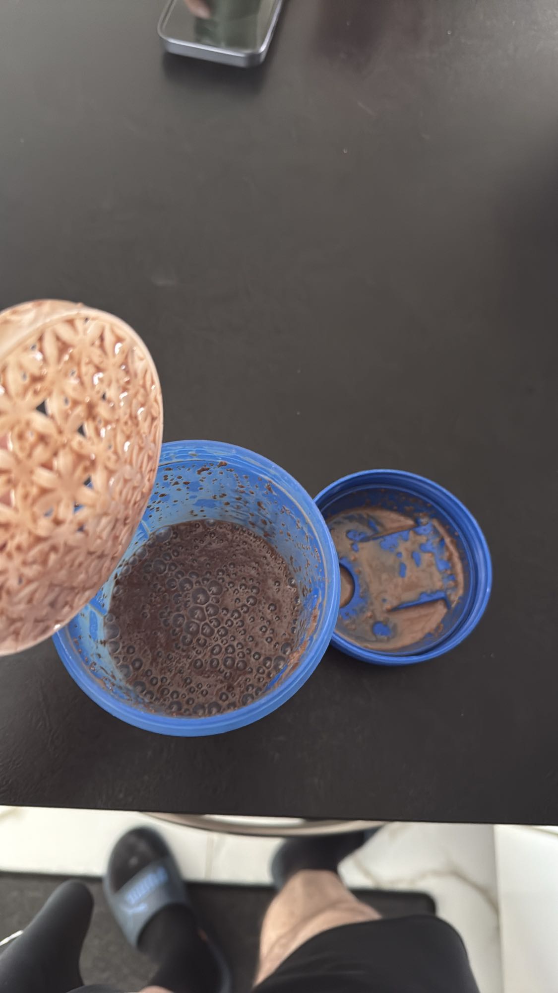 czekoladowy szejk białkowy