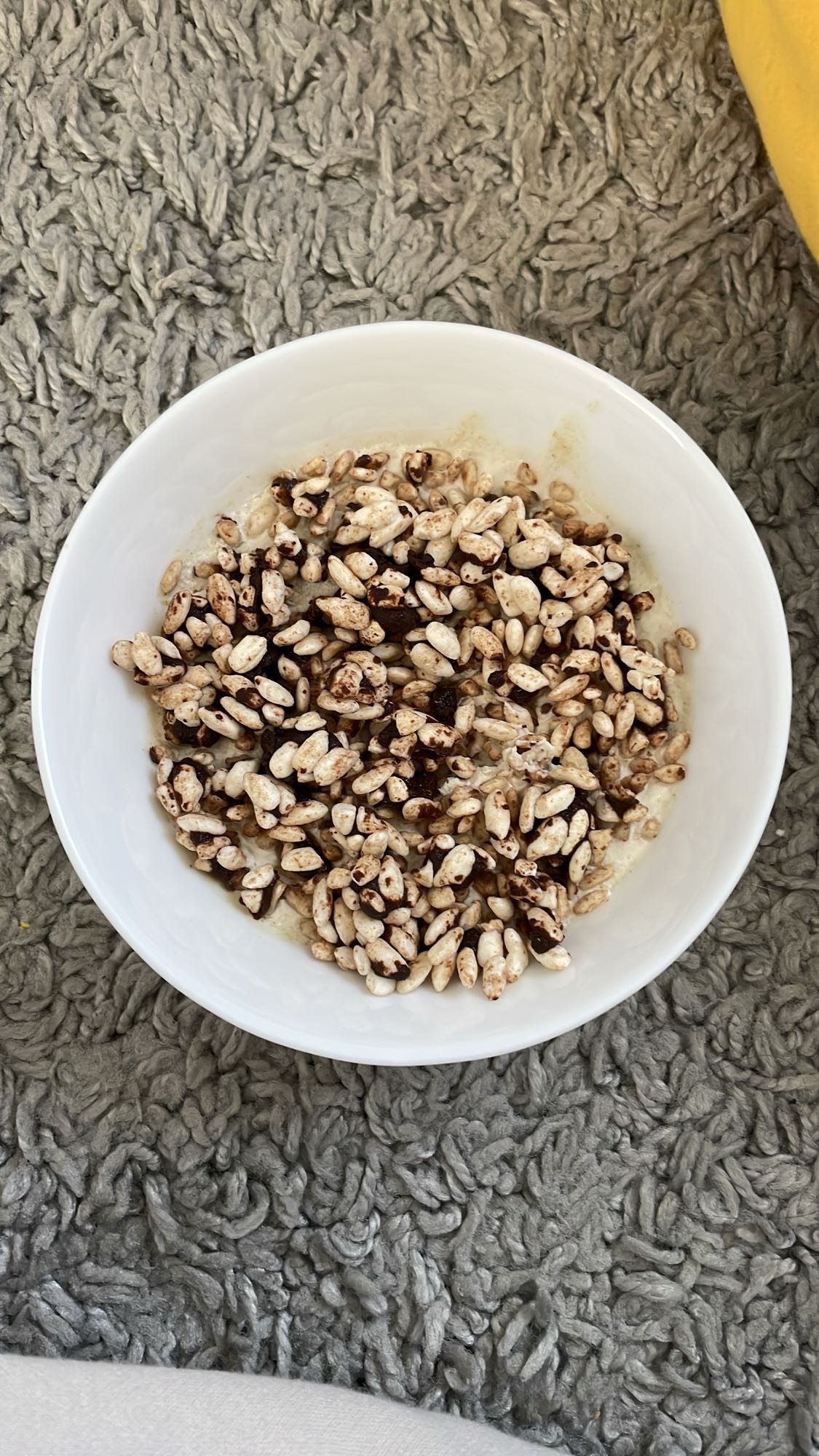 Puffed Rice Cereal Bowl