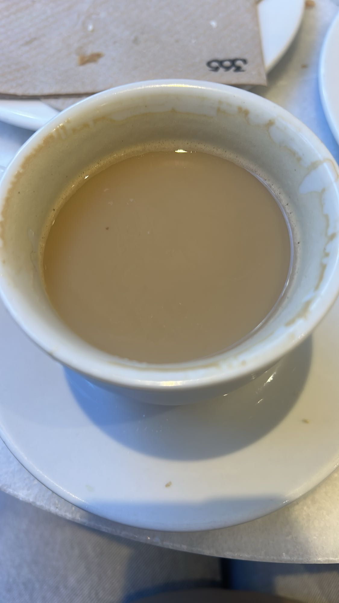 Taza de café con leche