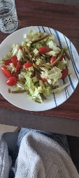 Salade de légumes frais