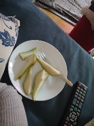 Sliced Pear Snack