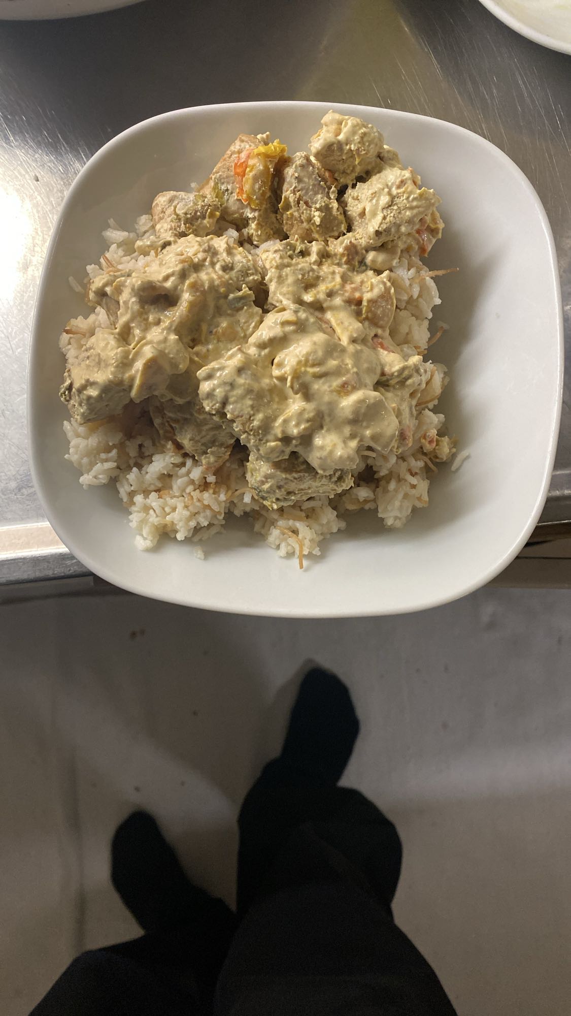 Kycklinggryta med ris