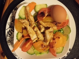 Salade poulet œuf