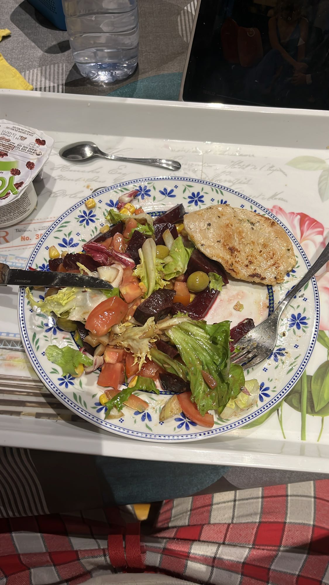 Salade poulet grillé