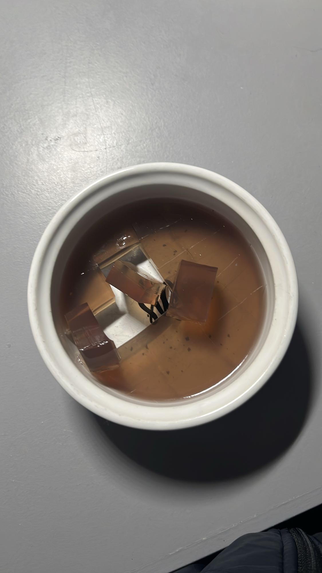 кофейное желе