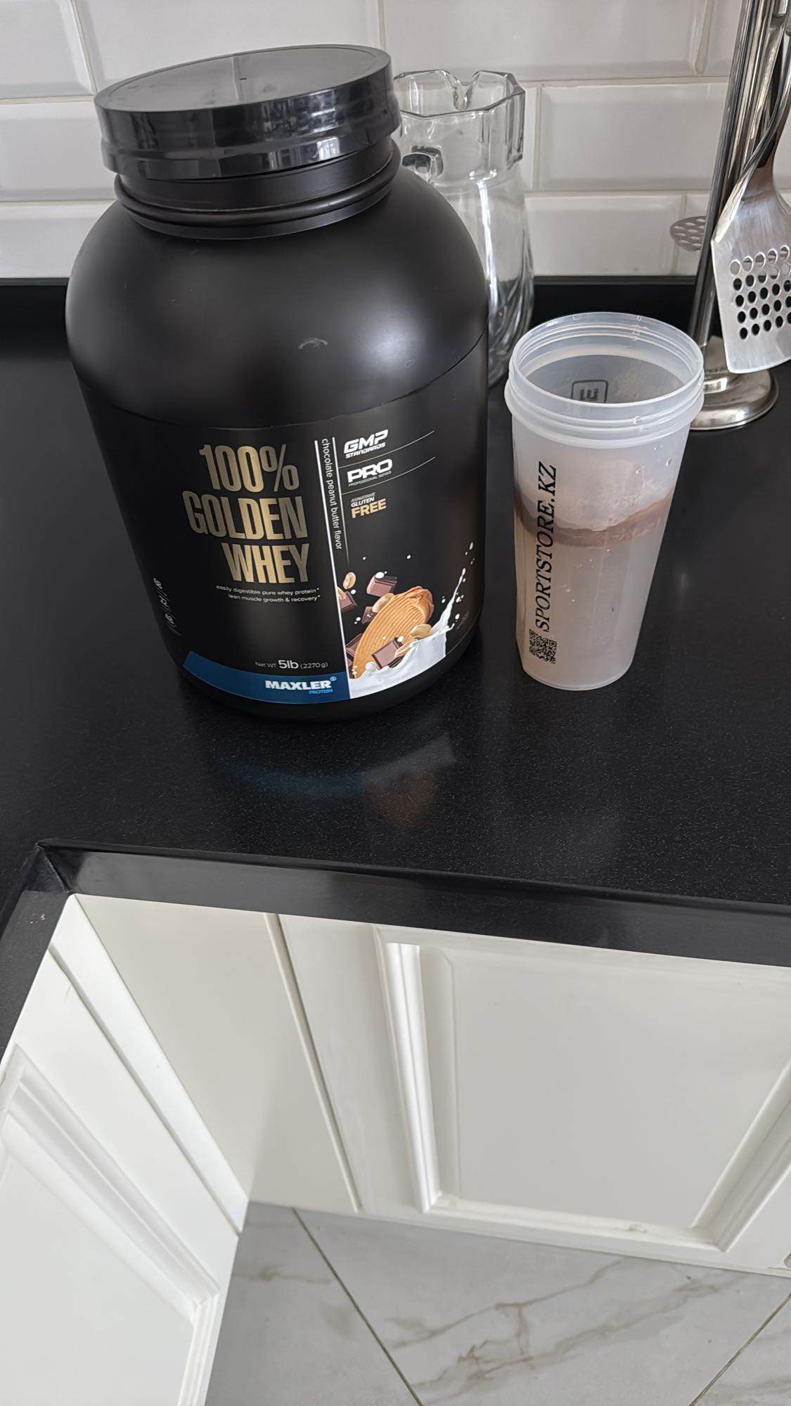 Шоколадный протеиновый коктейль