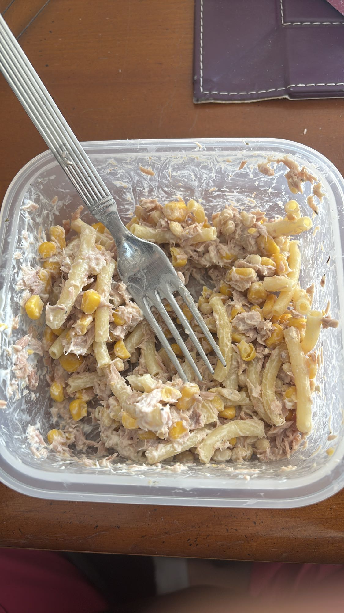 Salade de pâtes au thon