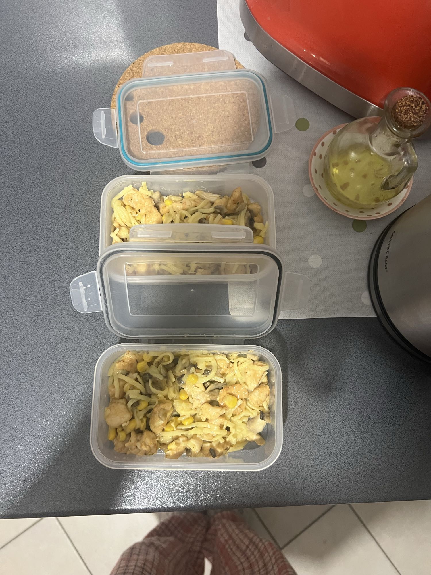 Makaron z kurczakiem