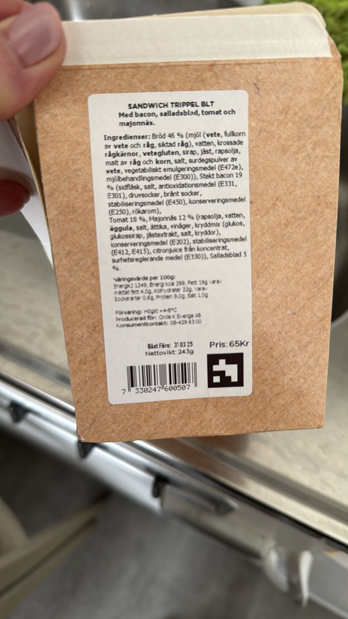 Sandwich Trippel BLT