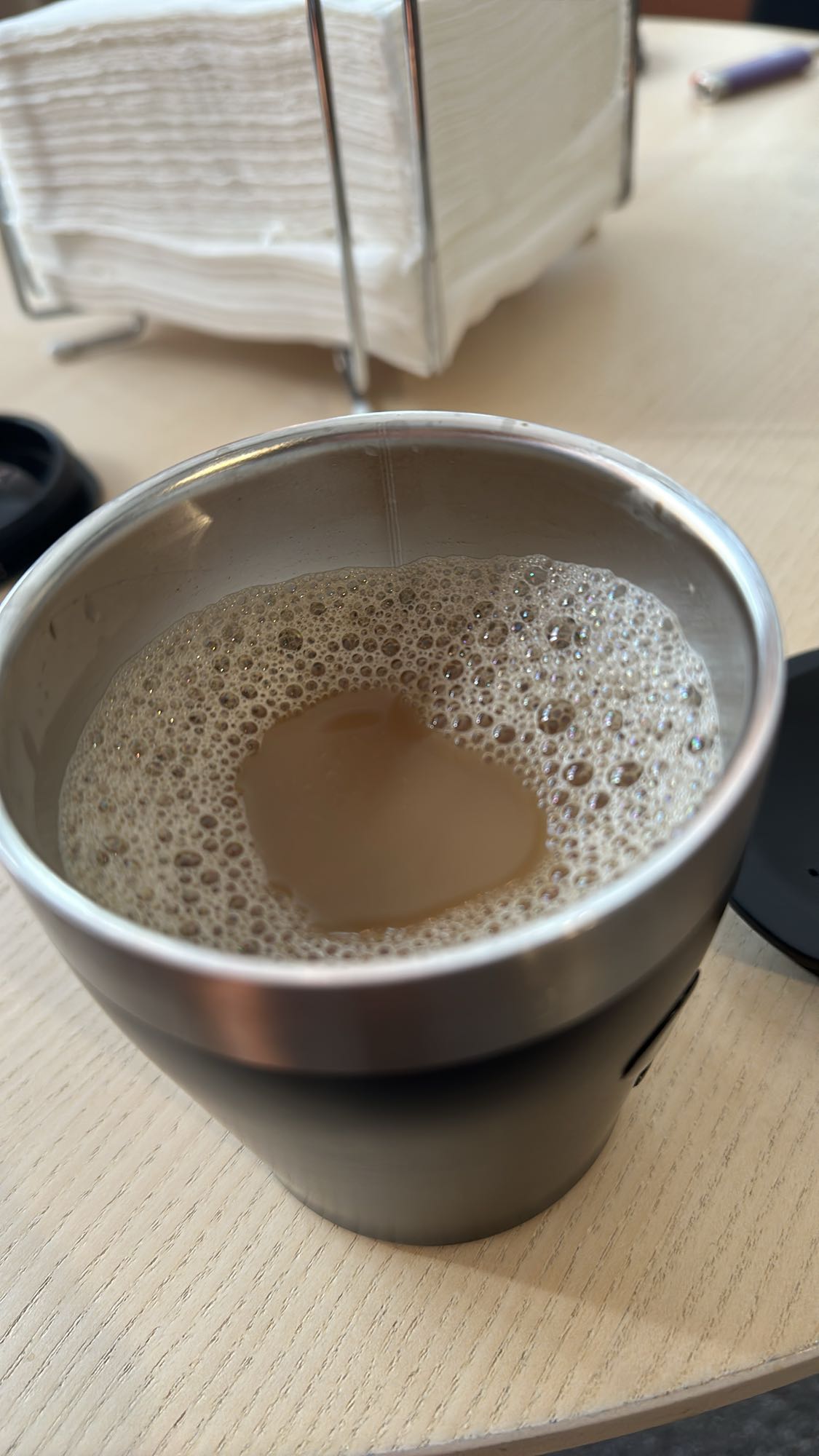Kaffe med mjölk