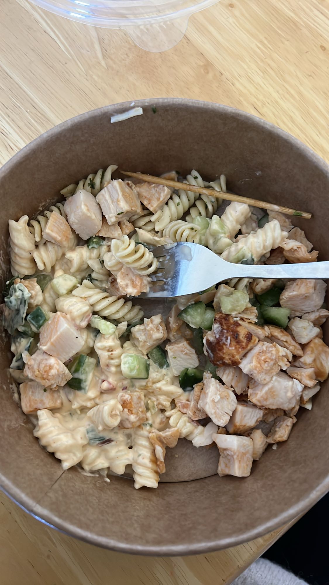 Kyckling pastasallad