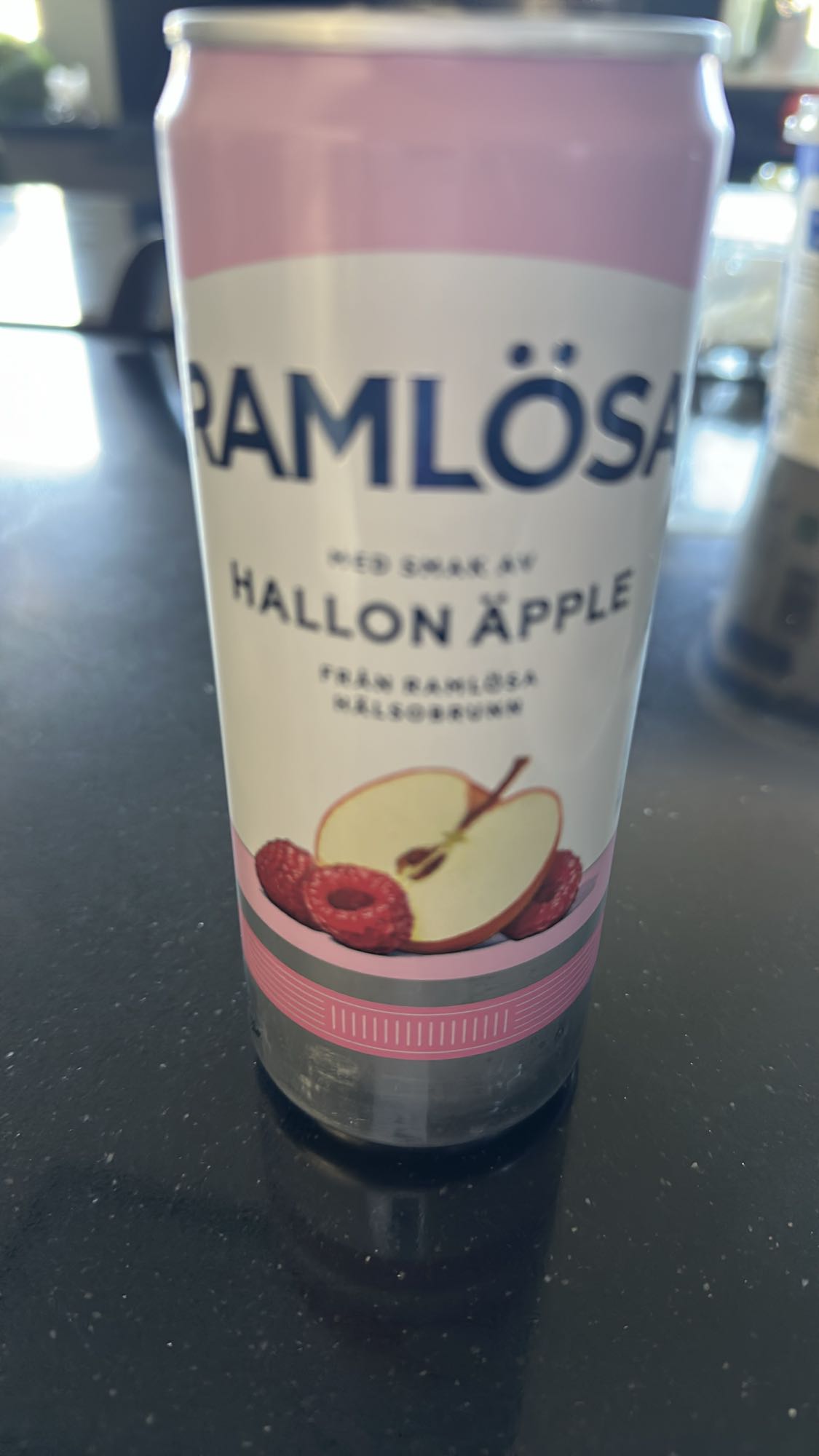 Ramlösa hallon äpple